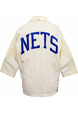 Late 1970s New York Nets #23 Player-Worn Warm-Up Jacket