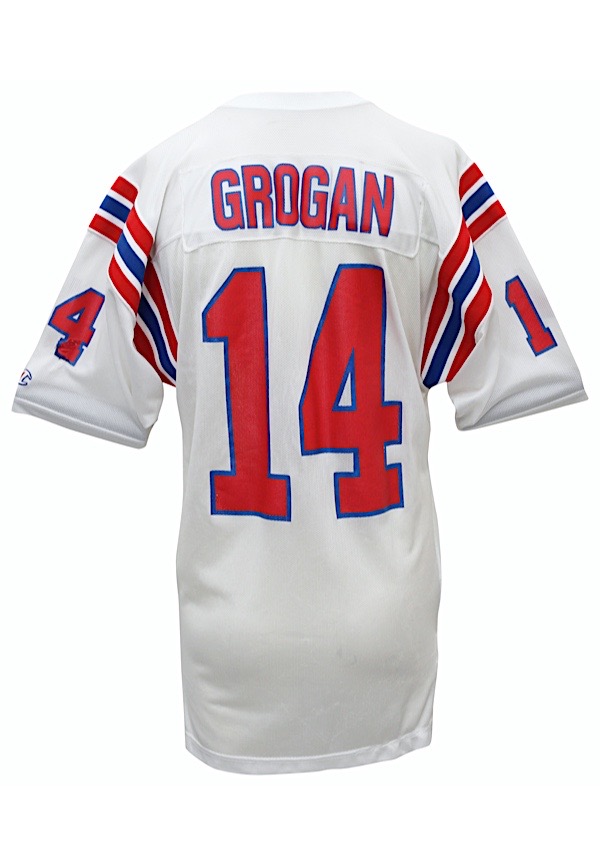 Steve Grogan player jersey