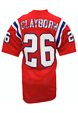 Mid 1980s Raymond Clayborn New England Patriots Game-Used Jersey (Graded A10 • Repairs)