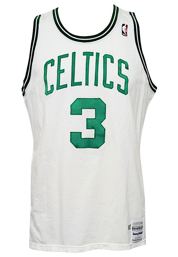 Lot Detail - 1987-88 Dennis Johnson Boston Celtics Game-Used Home Knit ...