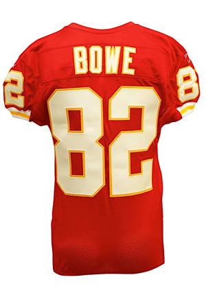 2011 Dwayne Bowe Kansas City Chiefs Game-Issued Home Jersey