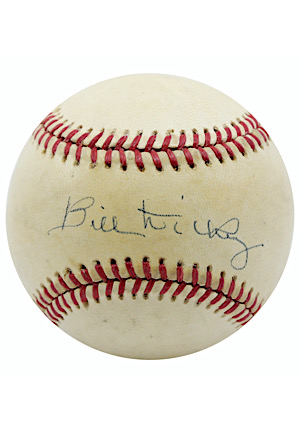 Bill Dickey Single-Signed OAL Baseball