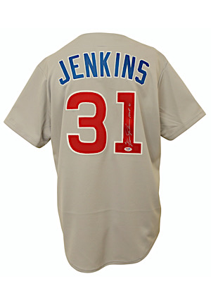 Fergie Jenkins Chicago Cubs Autographed & Inscribed Road Jersey