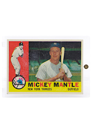 1960 Topps Mickey Mantle #350