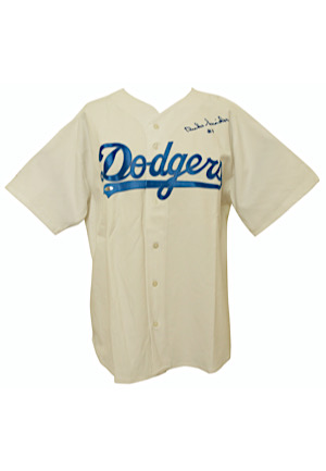 Duke Snider Los Angeles Dodgers Autographed Jersey