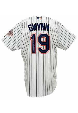 Tony Gwynn San Diego Padres Autographed Game-Issued Jersey