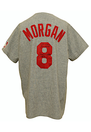 Joe Morgan Cincinnati Reds Autographed Jersey