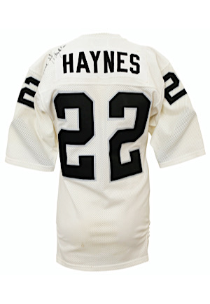 1983 Mike Haynes Los Angeles Raiders Game-Used & Autographed Jersey (Video-Matched • Graded 9 • Championship Season)