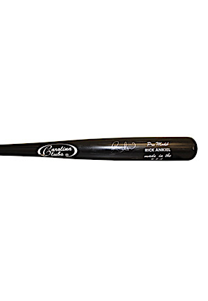 2000s Rick Ankiel St. Louis Cardinals Game-Used & Autographed Bat & Cap (2)
