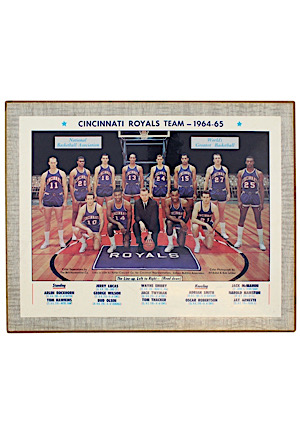 1964-65 Cincinnati Royals Team Photo