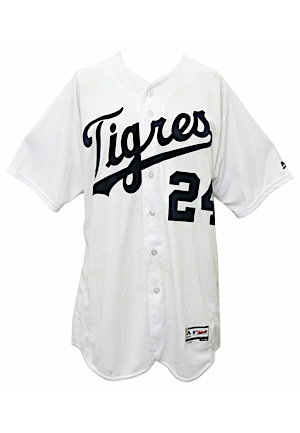 2016 Miguel Cabrera Detroit Tigers Game-Used "Tigres" Home Jersey (Photo-Matched • Graded 10 • MLB Authenticated)