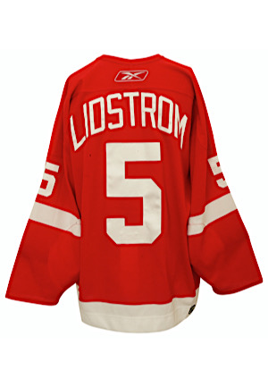 2006-07 Nicklas Lidstrom Detroit Red Wings All-Star Game Skills Competition-Worn Jersey