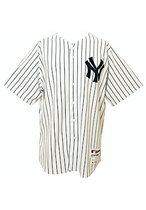 2011 Robinson Cano New York Yankees Game-Used Home Jersey (Photo-Matched • MLB Authenticated • Steiner Hologram)