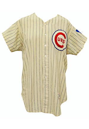 1965 Chicago Cubs Team-Issued Home Flannel Jersey