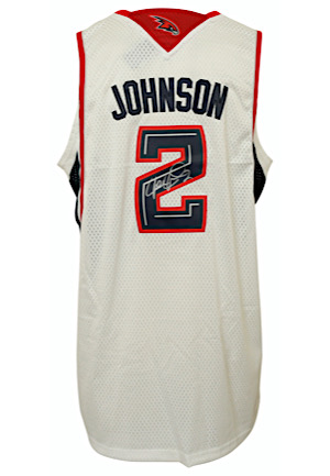 Joe Johnson Atlanta Hawks Autographed Jersey