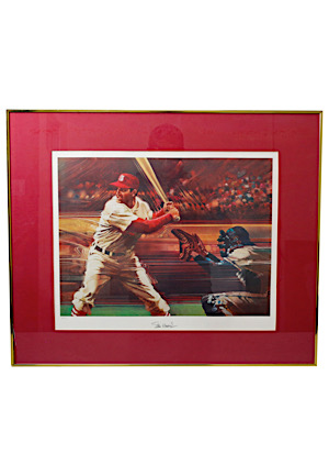 1976 Stan Musial Autographed Sports Illustrated "Living Legends" LE Framed Display
