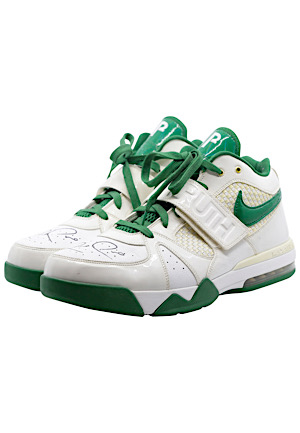 2010-11 Paul Pierce Boston Celtics Game-Used & Dual-Autographed Shoes