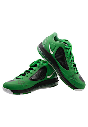 2010-11 Rajon Rondo Boston Celtics Game-Used & Dual-Autographed Shoes