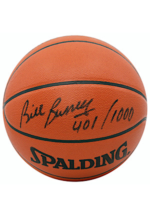 Bill Russell Single-Signed Spalding LE Basketball