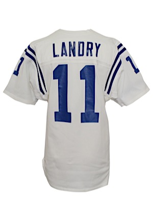 1979-80 Greg Landry Baltimore Colts Game-Used Road Jersey