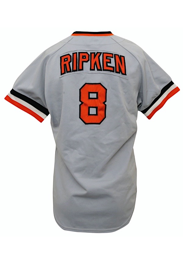Cal Ripken Jr. 1981 Rookie MLB Debut Signed Game Used Jersey Mears