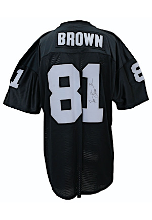 Tim Brown Los Angeles Raiders Autographed Jersey