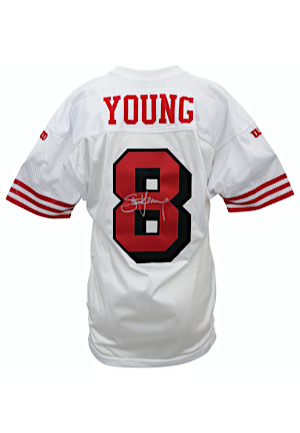 Steve Young San Francisco 49ers Autographed Jersey