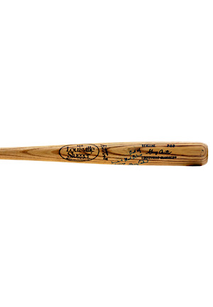 Gary Carter Montreal Expos Game-Used & Autographed Bat (PSA/DNA GU8.5)
