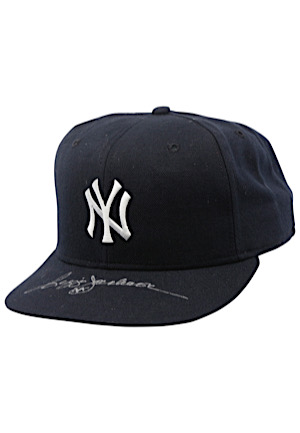 Reggie Jackson New York Yankees Autographed Cap