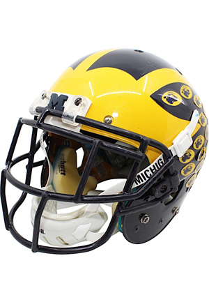 2015 Terry Richardson Michigan Wolverines Game-Used Citrus Bowl Helmet
