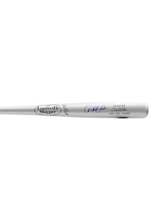 Derek Jeter New York Yankees Autographed Silver Slugger LE Bat (MLB Authenticated • Steiner Hologram • 105/222)
