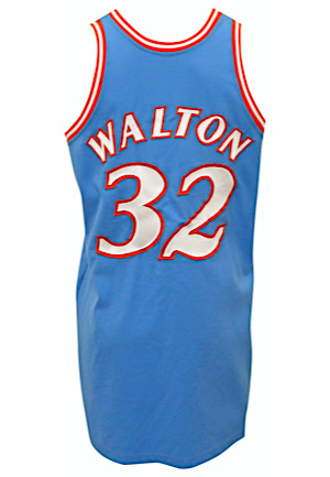 1979-80 Bill Walton San Diego Clippers Game-Used & Autographed Jersey (Graded 10 • Equipment Manager LOA)