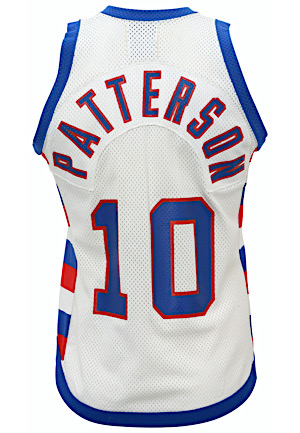 Circa 1983 Kenny Patterson DePaul Blue Demons Game-Used & Autographed Jersey