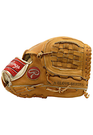 1993 Ryne Sandberg Chicago Cubs Game-Used & Autographed Glove