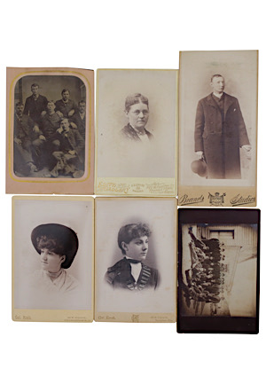 Grouping Of Vintage Cabinet Cards & Photography (18)