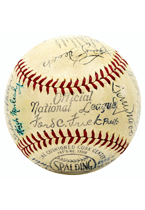 1940 National League All-Stars Team-Signed Baseball