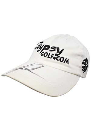 Tiger Woods Single-Signed Golf Hat (JSA)