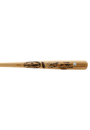 Joe Morgan Autographed & Inscribed Player Model Bat (MLB Authenticated)