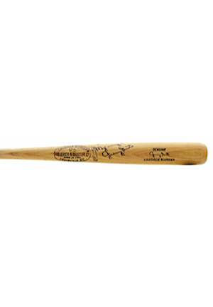 Jerry Grote Game-Ready & Autographed Bat