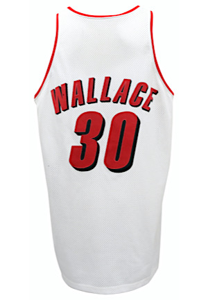 1999-00 Rasheed Wallace Portland Trail Blazers Game-Used Jersey (Photo-Matched)