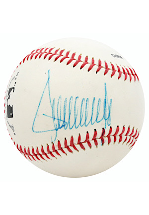 Donald Trump Single-Signed Baseball (PSA/DNA)