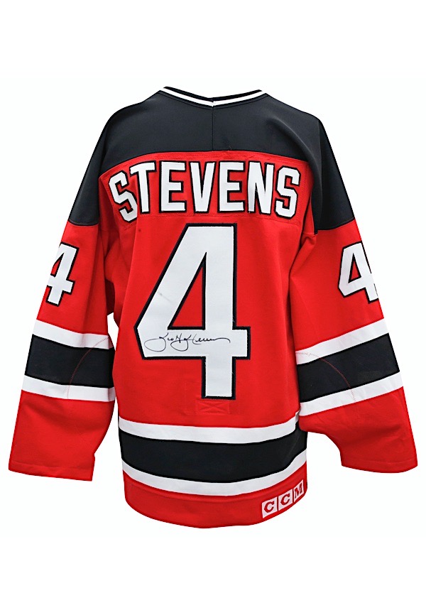 New Jersey Devils Captain Scott Stevens
