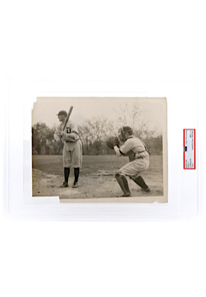 Circa 1920s Ty Cobb Type 1 Original First Generation Photo (PSA/DNA • Photo File Archive Collection)