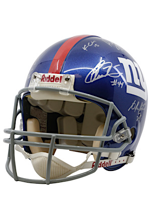 2014 New York Giants Team-Signed Helmet (Full PSA/DNA)