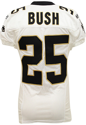 2007 Reggie Bush New Orleans Saints Game-Used Jersey