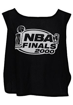 2000 & 2008 NBA Finals Photographer-Worn Sideline Pinnies (3)