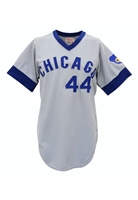 1975 Burt Hooton Chicago Cubs Game-Used Road Jersey