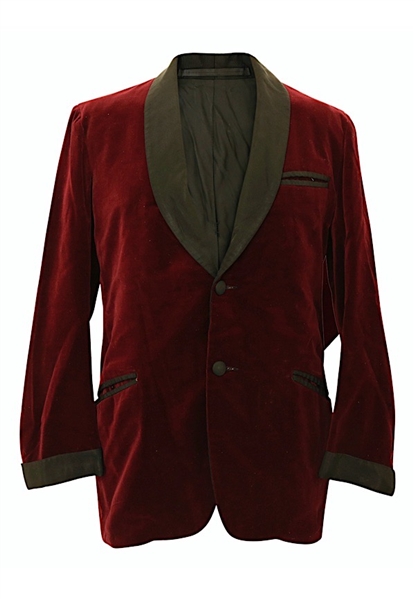 Hugh Hefner Personally Worn & Owned "Smoking Jacket" (Sourced From Hefner Estate)