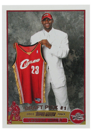 2003-04 Topps LeBron James Rookie #221