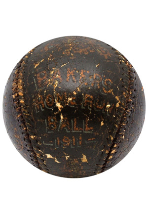 1911 Frank "Home Run Baker Philadelphia Athletics Home Run Trophy Baseball